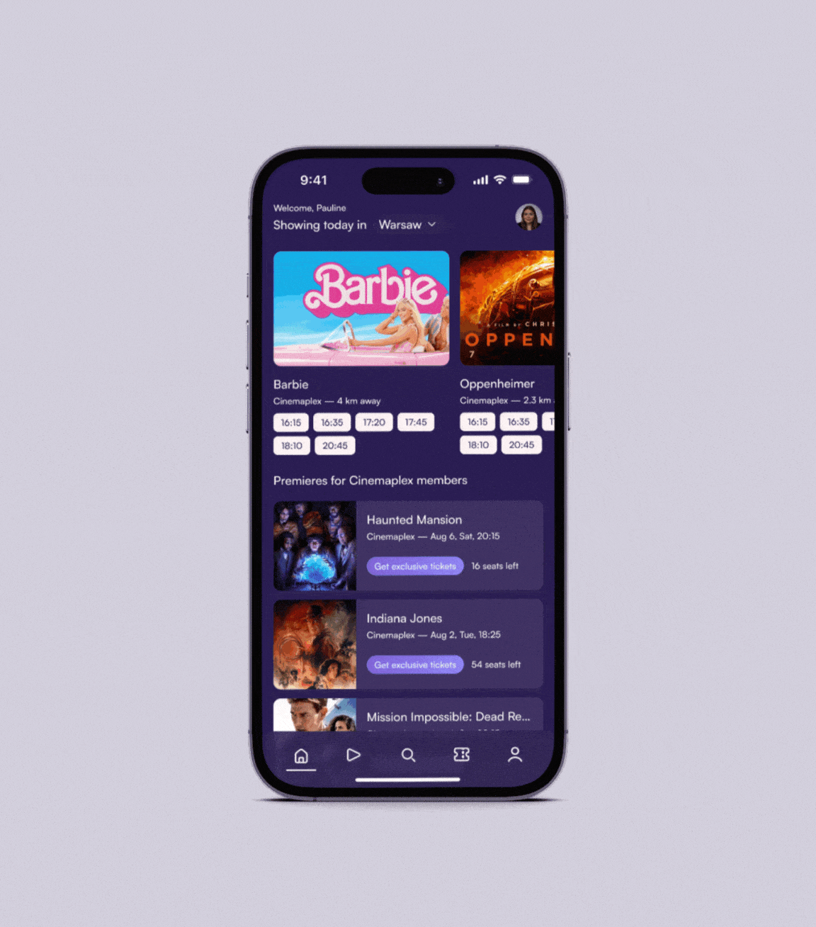 Cinema Mobile App