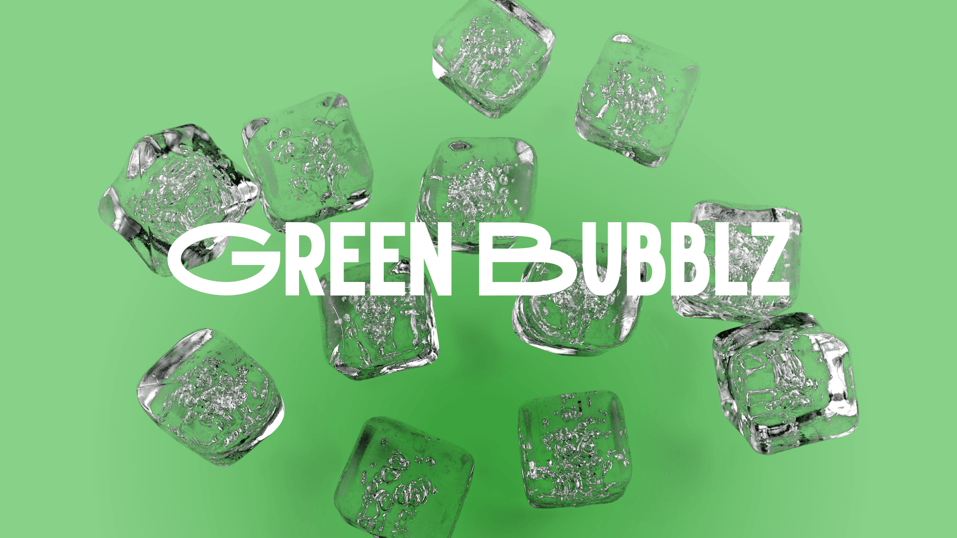 Green Bubblz brand identity and packaging